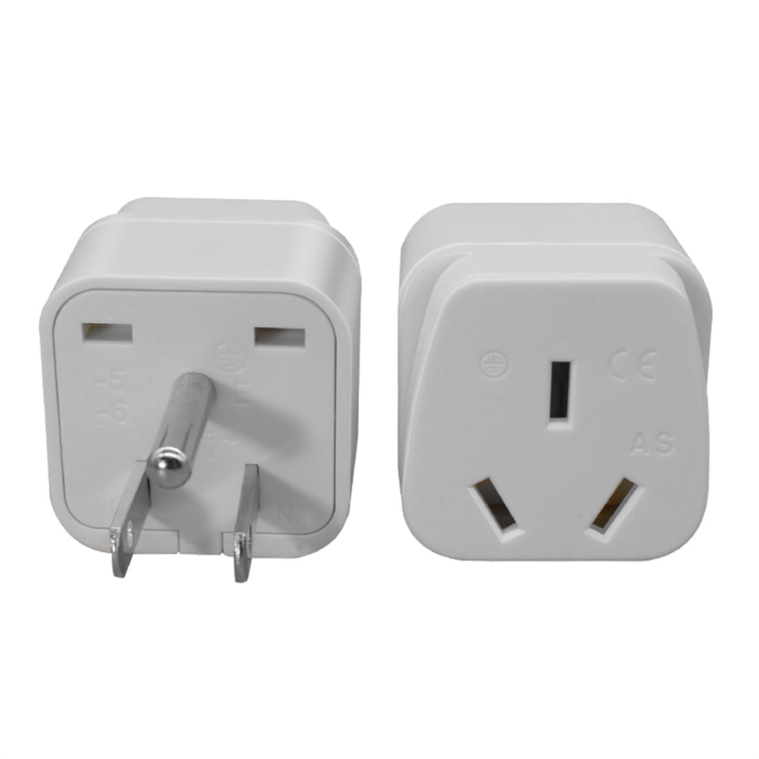 (2 Pack) US AU Plug Adapter,Australian Plug Adapter from USA, USA ...