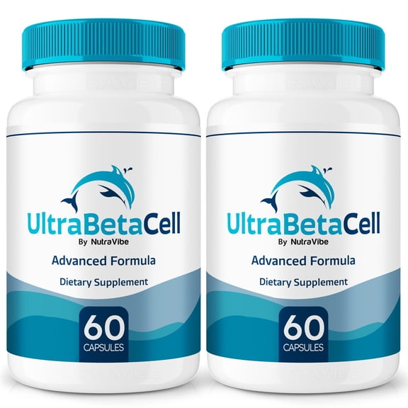 (2 Pack) Ultra Beta Cell - Official Supplement For Overall Health, Natural Blood Formula Pills to Maintain Healthy Levels, UltraBetaCell Blood Support Reviews (120 Capsules)
