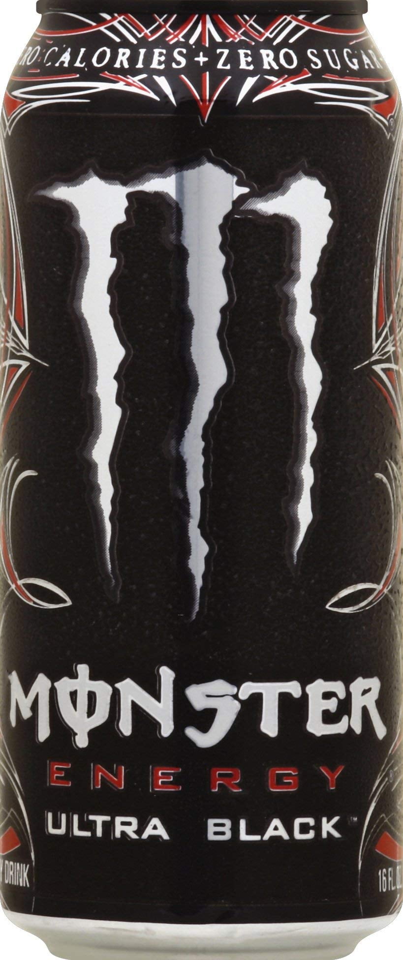 2 Pack-Ultra Black Energy Drink, 16 Fl Oz Packaing may&nbsp;vary
