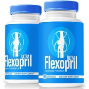 2 Pack Ultra FlexoPril   Premium All-Natural Bones & Joint Support Pills Formulated for Enhanced Flexibility and a Full Range of Motion, Discover the Benefits Reviews 120 Capsules