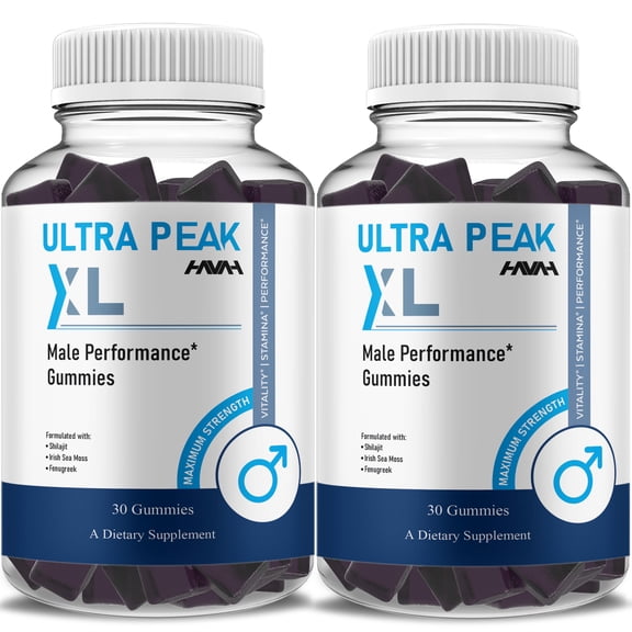 (2 Pack) Ultra Peak XL Advanced Performance Support, UltraPeak XL Daily Energy Support (2 Month Supply)