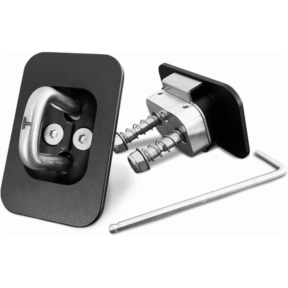 2-Pack Ultra-Premium Retractable Truck Bed Tie Down Anchors Compatible with 2022-2026 Hyundai Santa Cruz