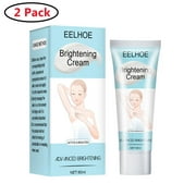2 Pack Underarm Cream, Dark Spot Cream, Brightens and Moisturizes for Armpit, Neck, Back, Legs, Elbows,For A Instant Result