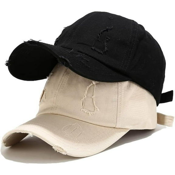 2 Pack Unisex Baseball Cap,Dad Golf Hats,Adjustable Polo Hat for Men Women