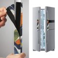 thumbnail image 1 of 2 Pack Universal Adjustable Appliance Handle Covers for Fridge Oven Dishwasher Kitchen Decor Navy Blue Abstract Pattern, 1 of 6