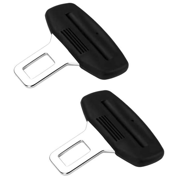 2-Pack Universal Car Seat Belt Adjuster with Anti-Slip Locking Mechanism for Children, Made from High-Strength Abs and Iron