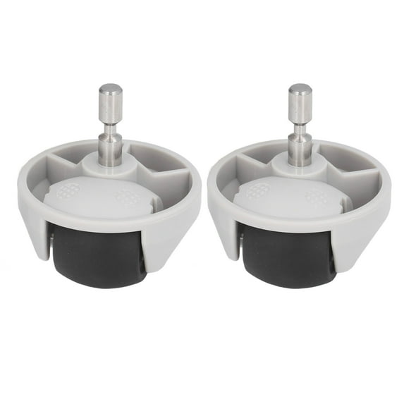 2-Pack Universal Caster Front Wheel Replacement for Robot Sweepers - Fits Models 1S S50 T4 T7