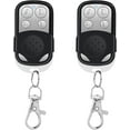 thumbnail image 1 of 2-Pack Universal Garage Door Remote, 4-Button Fixed 433.92 MHz Controller, Compatible with Multiple Brands Rarida, 1 of 5