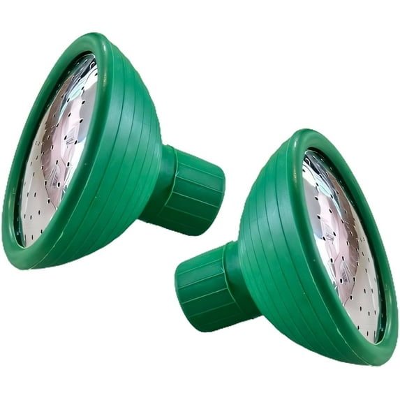 2 Pack Universal Garden Watering Can Sprinkler Head – Durable Rose Shower Replacement Nozzle, Rust-Resistant & Fits Most Watering Cans (Indoor/Outdoor Use)