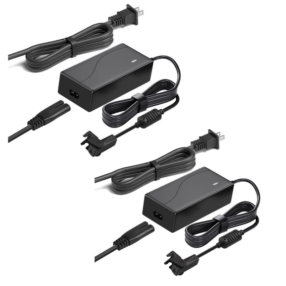 [2-Pack] Universal Power Recliner Power Supply, 29V 2A 2 Pin AC/DC Switching Power Supply Adapter for Electric Recliner/Couch/Lift Chair/Standing Desk