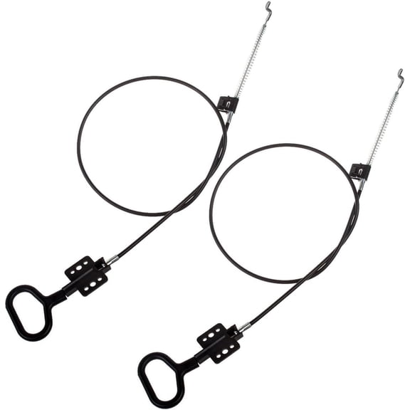 2 Pack Universal Recliner Cable with D-Ring Release Pull Handle, 36.5 Inch Sofa Couch Release Cable Replacement