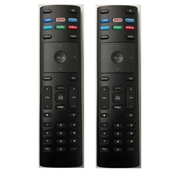 Replacement Remote Control for VIZIO Smart TV, 2 pack Universal TV Remote with App Shortcut Keys, Compatible with VIZIO Smartcast Television