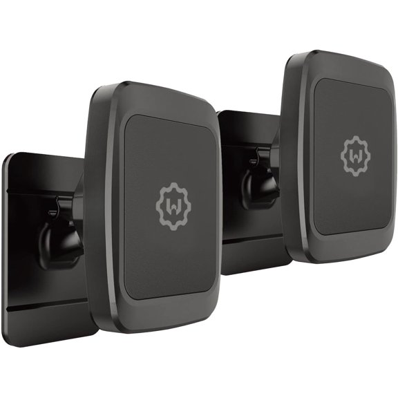 (2 Pack Universal Stick Dashboard Phone Mount, for Cell Phones and Mini Tablets with Swift-snap Technology, (Newer Bigger Model)