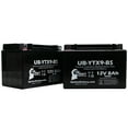 thumbnail image 1 of 2-Pack UpStart Battery Replacement 1999 Honda TRX300X, EX 300CC Factory Activated, Maintenance Free, ATV Battery - 12V, 8Ah, UB-YTX9-BS, 1 of 4