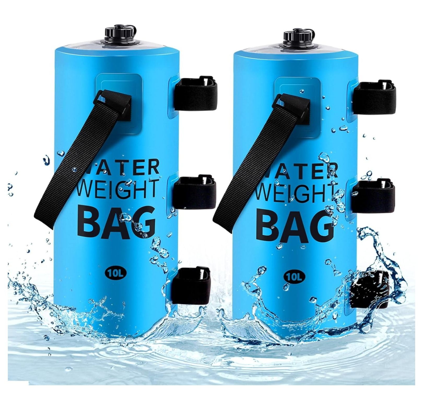 2 Pack Updated Pool Step Weights, 10 L No Breaken Universal Pool Ladder