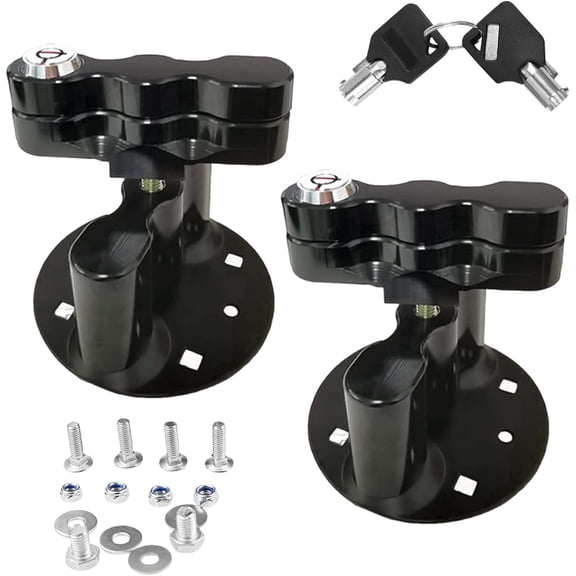 Upgraded Rotopax Pack Mount Lock Set with Matching Keys, Fits Fuel Packs, Water Containers and Storage Boxes