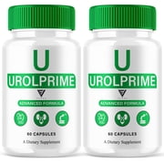 2 Pack UrolPrime Advanced Prostate Health Support, Urol Prime Maximum Strength Prostate Multivitamin Pills 120 Capsules