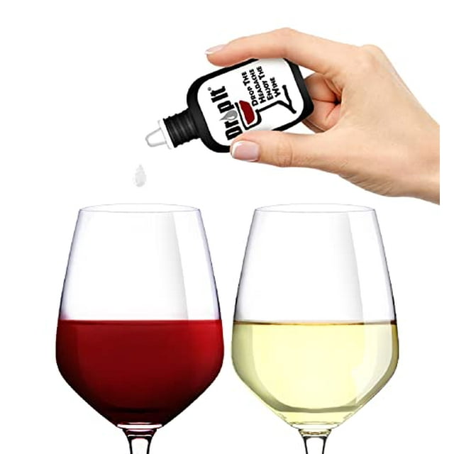 2 Pack UsaMade Wine Drops That Naturally Reduce Both Wine Sulfites
