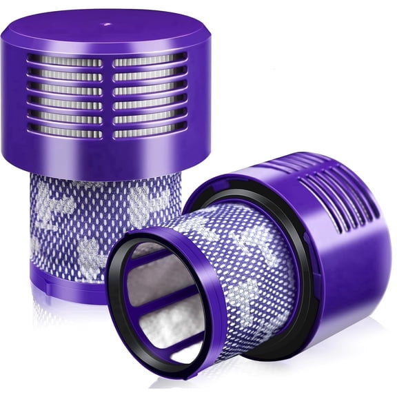 2 Pack V10 Filters Replacement for Cyclone Series, Cyclone V10 Absolute, Cyclone V10 Animal, Cyclone V10 Motorhead, Cyclone V10 Total Clean, SV12, Replaces Part