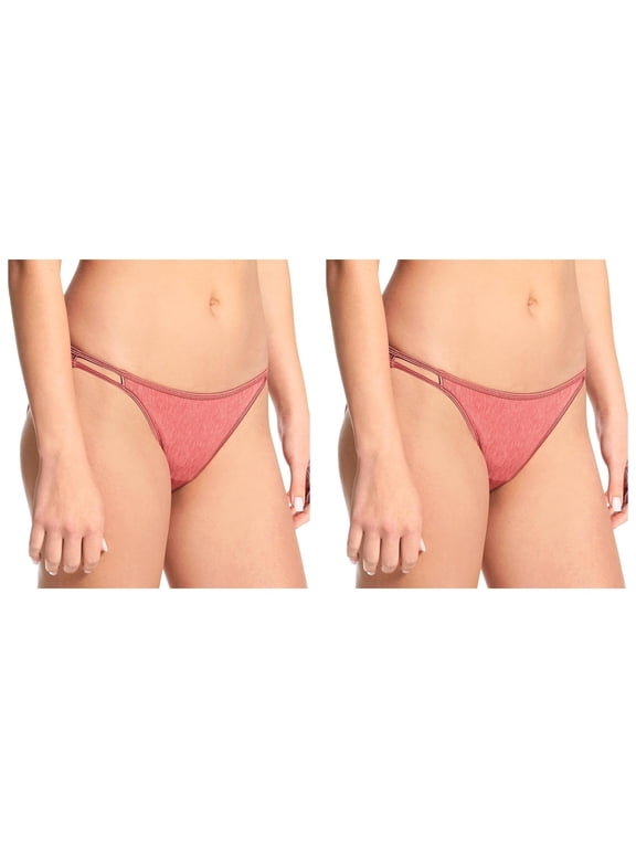 2 Pack VF Illumination String Bikini Panty 18108 NH Canyon Rose
