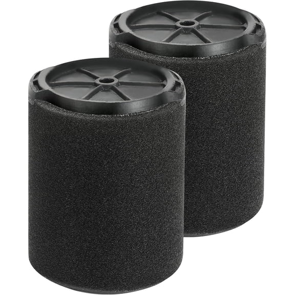 VF7000 Wet Dry Vacuum Filter 2 Pack, Compatible with Ridgid 5-20 Gallon & Husky 6-9 Gallon Shop Vac, Foam Replacement Filter for Wet Use Only2Pcs
