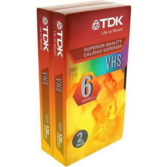 2-Pack VHS Tapes (ST120XPS2)