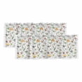 thumbnail image 1 of 2 Pack Valances for Window, Dinosaur Short Curtains for Kitchen Bedroom Living Room, Funny Dino Cute Cartoon Boys Girls Children Rod Pocket Small Window Treatment Valance Drapes 60 x 18 Inch, 1 of 8