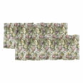 thumbnail image 1 of 2 Pack Valances for Window, Sage Green Botanical Short Curtains for Kitchen Bedroom Living Room, Spring Floral Summer Botanical Vintage Rod Pocket Small Window Treatment Valance Drapes 42 x 12 Inch, 1 of 8