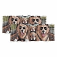 thumbnail image 1 of 2 Pack Valances for Windows, Funny Dog Printed Window Valances for Living Room/Bedroom/Bathroom, Cartoon Diving Dog Cute Light Filtering Kitchen Curtain Valance Window Treatment 60"W x18" L, 1 of 9