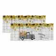 thumbnail image 1 of 2 Pack Valances for Windows, Sunflowers Window Valances for Living Room/Bedroom/Bathroom, Spring Botanical Truck Pig Wooden Grain Light Filtering Kitchen Curtain Valance Window Treatment 42"W x12" L, 1 of 9