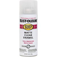 2-Pack Value - Rust-oleum matte clear enamel spray, clear