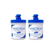 2 عبوة - كريم مرطب Vanicream للبشرة الحساسة مع موزع المضخة - 16 أونصة سائلة (1 رطل)