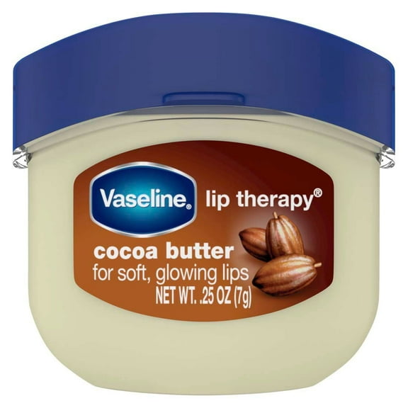Vaseline Lip Therapy Lip Balm Mini, Cocoa Butter, 0.25 Oz Packaging May Vary