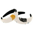2 Pack Velvet Padded Headbands for Women and Girls, Fashion Wide