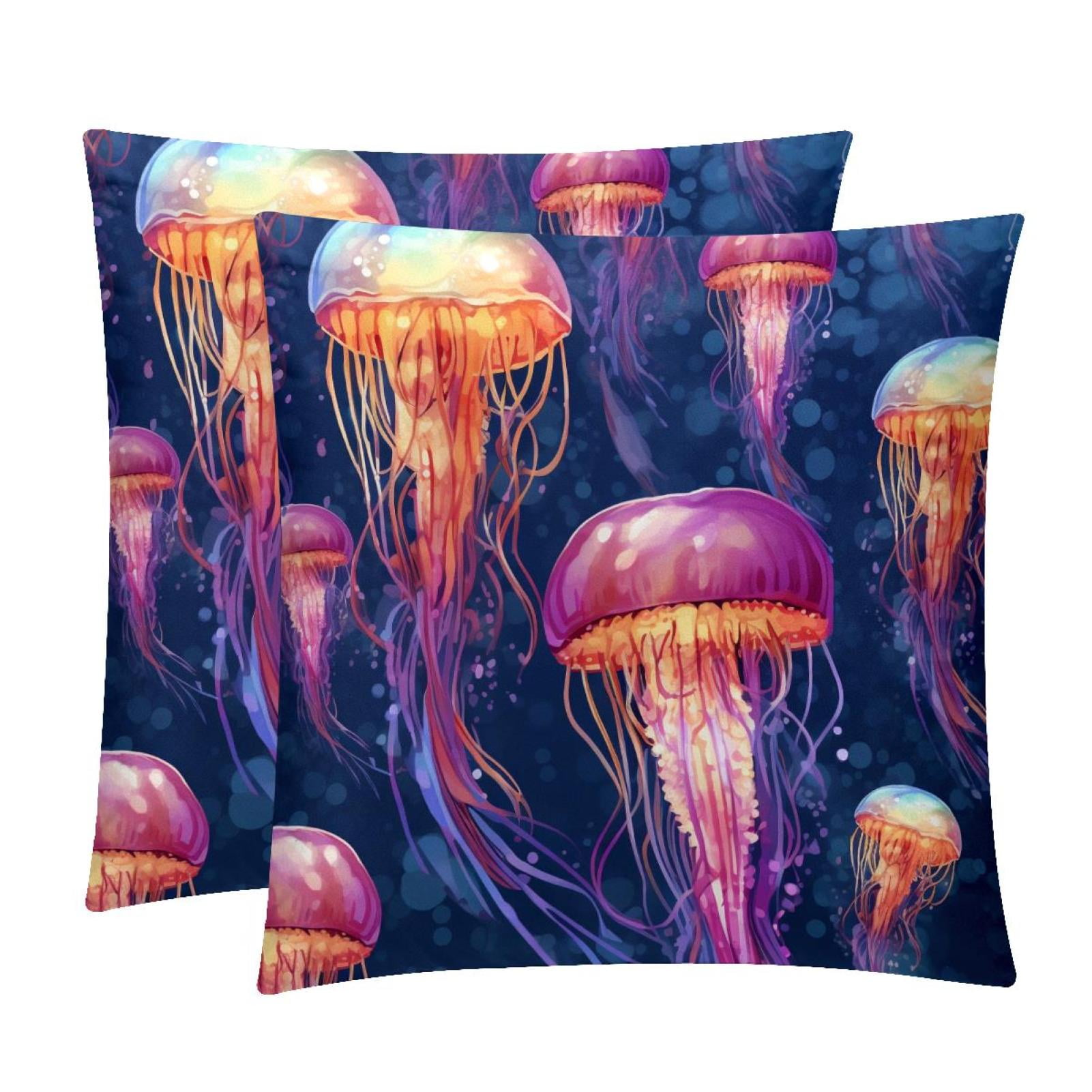 2Pack Velvet Pillow Inserts with Unique Patterns Pillow Covers