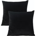 thumbnail image 1 of 2 Pack Velvet Throw CoverSofa Pillowcases for Couch Pillows BedRoom, 1 of 7