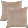 thumbnail image 1 of 2 Pack Velvet Throw CoverSofa Pillowcases for Couch Pillows BedRoom, 1 of 7