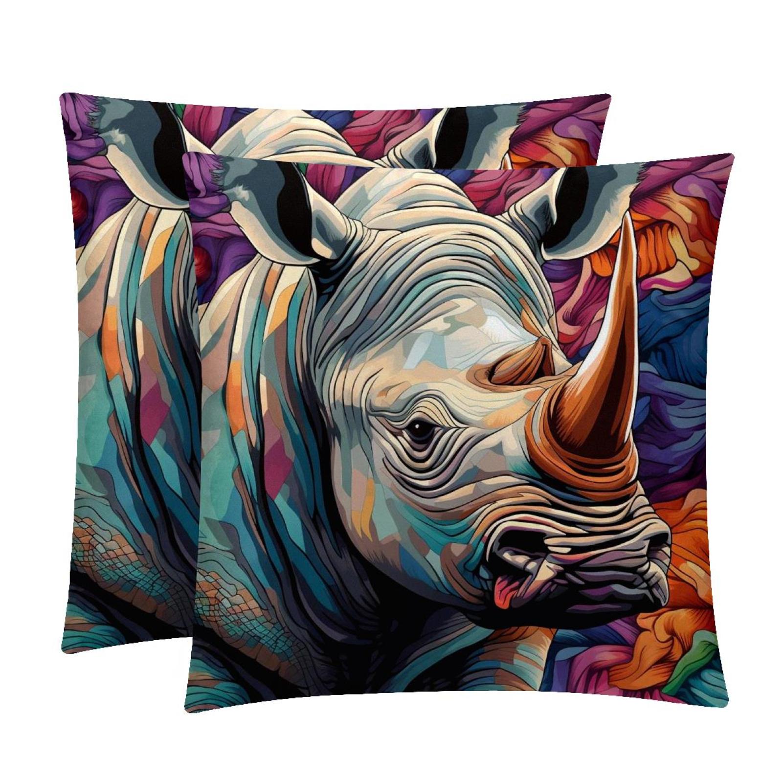 2Pack Velvet Throw Pillow Covers with Unique Patterns for Home Decor