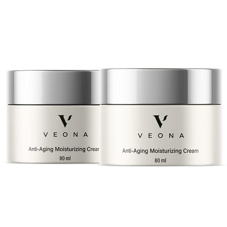 (2 Pack) Veona - Anti-Aging Face Cream and Ageless Moisturizer - Ingredients for All Skin Types