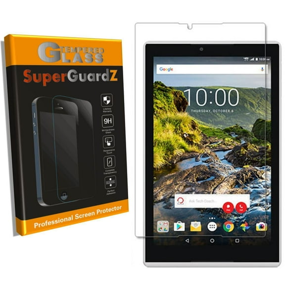 [2-Pack] Verizon Ellipsis 8 HD (2016) / Verizon GizmoTab SuperGuardZ Screen Protector [Tempered Glass], Anti-Scratch, 9H Hardness, Anti-Bubble, Anti-Shock