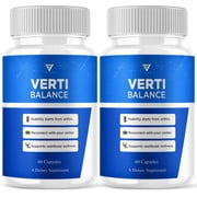 (2 Pack) Verti Balance Supports Wellness, VertiBalance Supplement (120 Capsules)