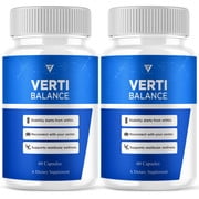 2 Pack Verti Balance Supports Wellness, VertiBalance Supplement 120 Capsules
