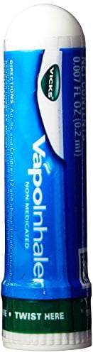 Vicks VapoInhaler Menthol Scent - 1 each, Pack of 2