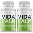 thumbnail image 1 of (2 Pack) Vida Calm - Dietary Supplement for Focus, Memory, Clarity, Energy, Improved Sleep, Calm and Relax Mind - Advanced Cognitive Formula for Maximum Strength - 120 Capsules, 1 of 3