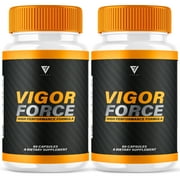 2 Pack Vigor Force Supplement for Men VigorForce Max Strength 120 Capsules