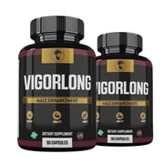 2 Pack Vigor Long Supplement Advanced Formula, Vigor Long for Men, Vigorlong Capsules, 180 Count
