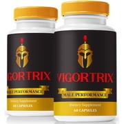 2 Pack Vigortrix Pills   Official Vigor Trix ME All-Natural Pills for Physical Health & Overall Well-Being, Premium Pastillas for Energy, Vitality & Wellness Support, Reviews 120 Capsules