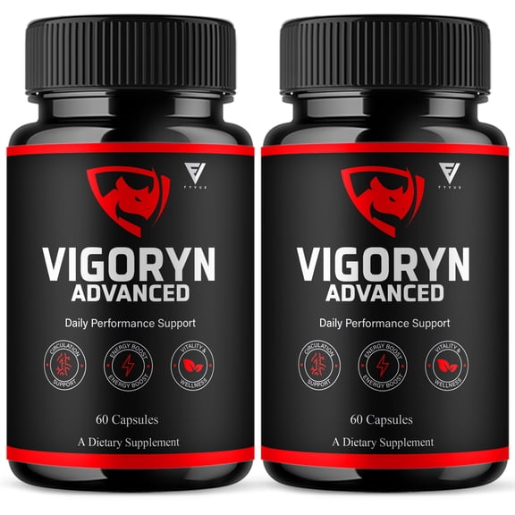 (2 Pack) Vigoryn Advanced Capsules, Vigoryn Daily Performance (120 Capsules)