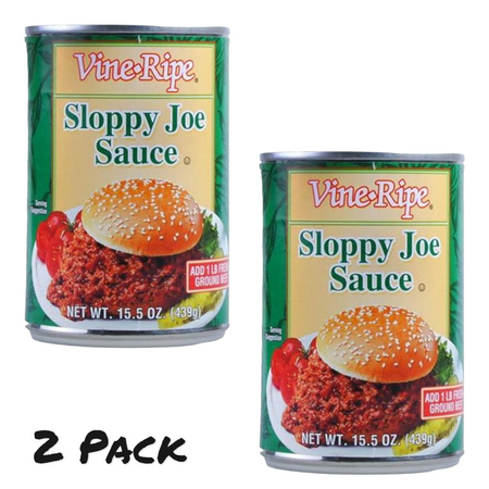( 2 Pack ) Vine Ripe Sloppy Joe Sauce 15 oz cans