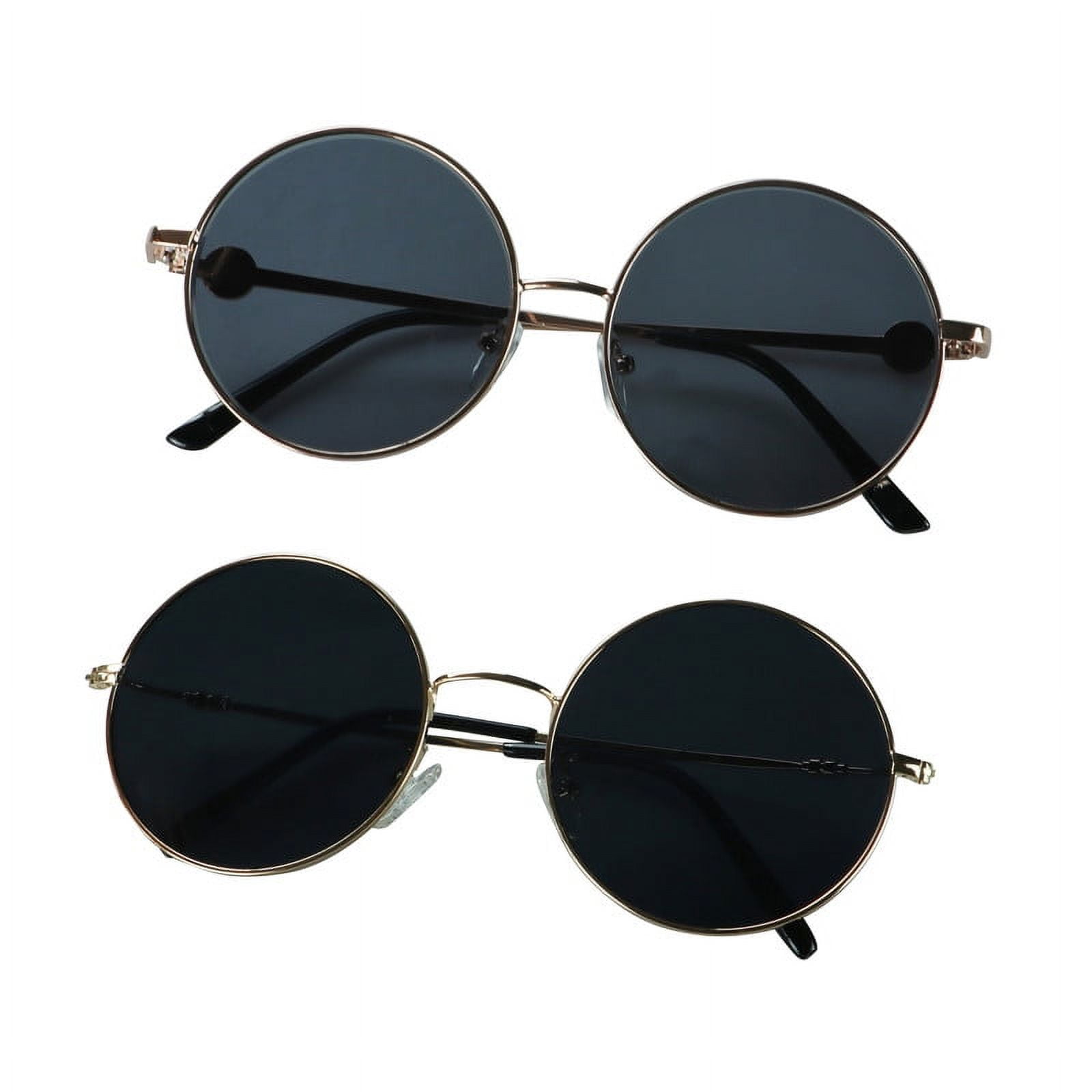 Classic Round Retro Vintage Sunglasses UV400 Protection Large Frame SUNGAIT Classic Round Polarized Sunglasses | UV400 main image 3
